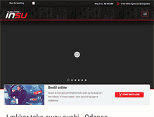 Tablet Screenshot of insu.dk